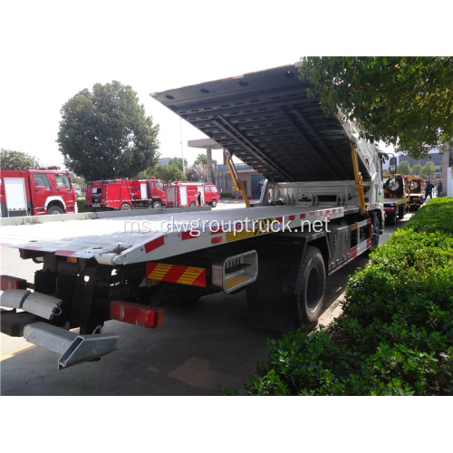 Model baru dongfeng 4x2 wrecker towing equipment trak